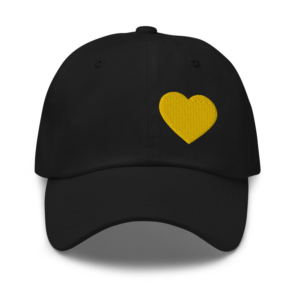 PLT Gold Heart (Left) Baseball Cap