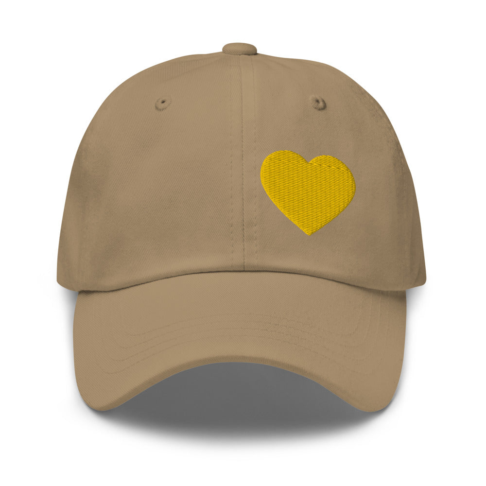 PLT Gold Heart (Left) Baseball Cap