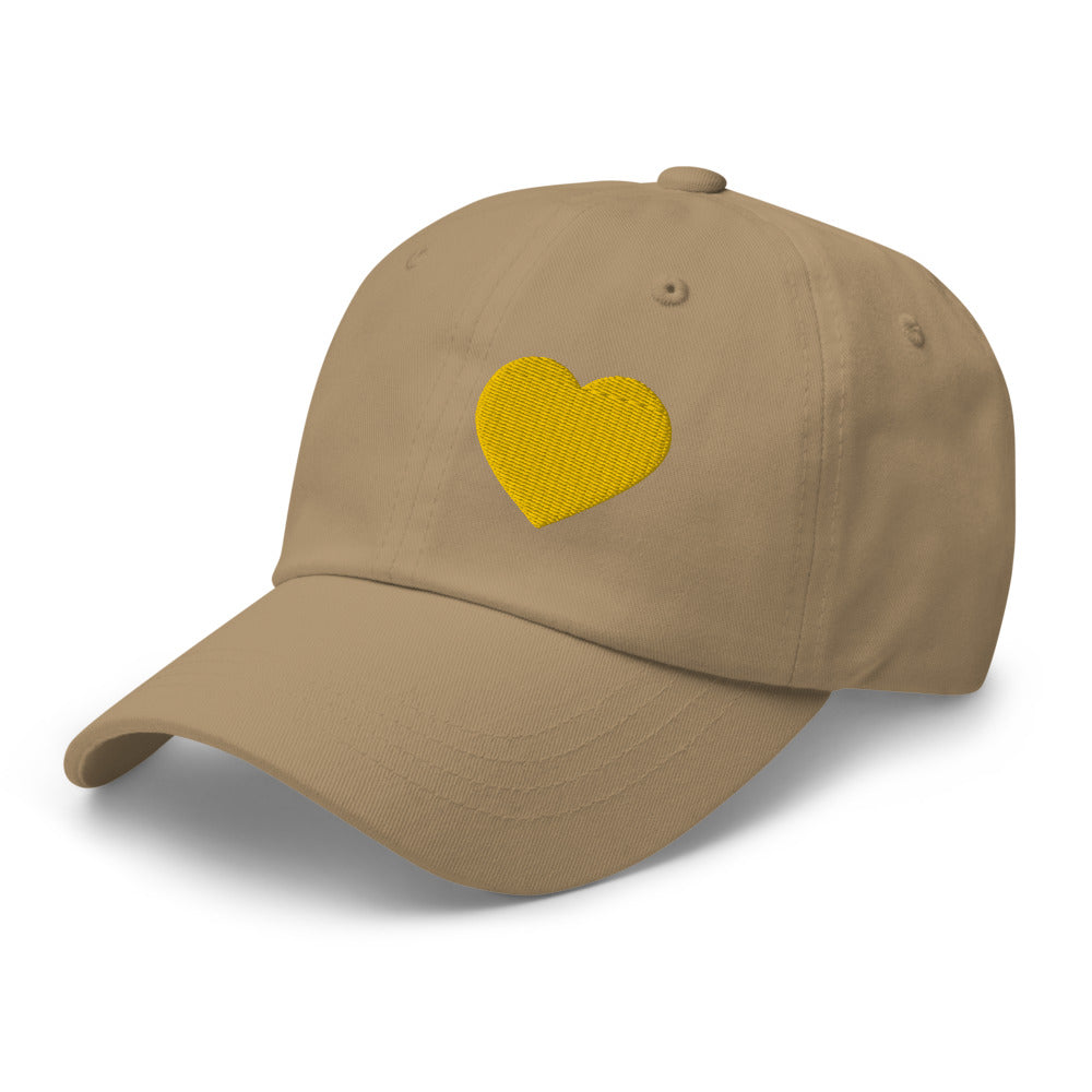 PLT Gold Heart (Left) Baseball Cap