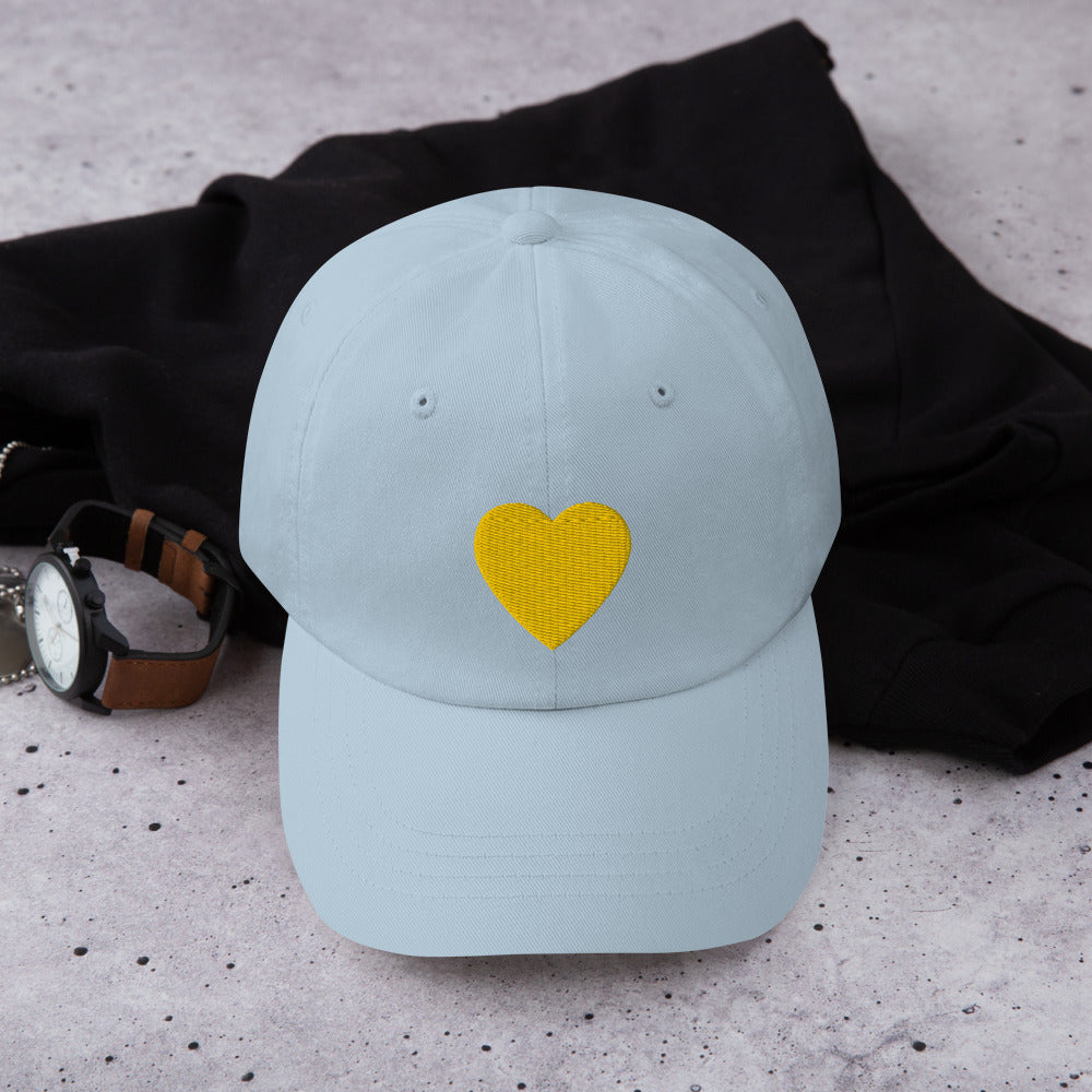 PLT Gold Heart Baseball cap