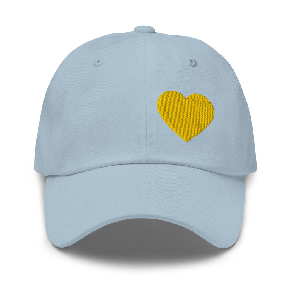 PLT Gold Heart (Left) Baseball Cap