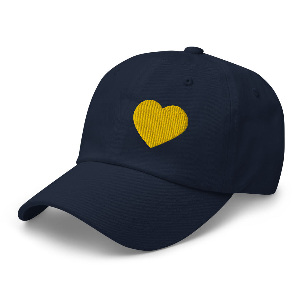 PLT Gold Heart (Left) Baseball Cap