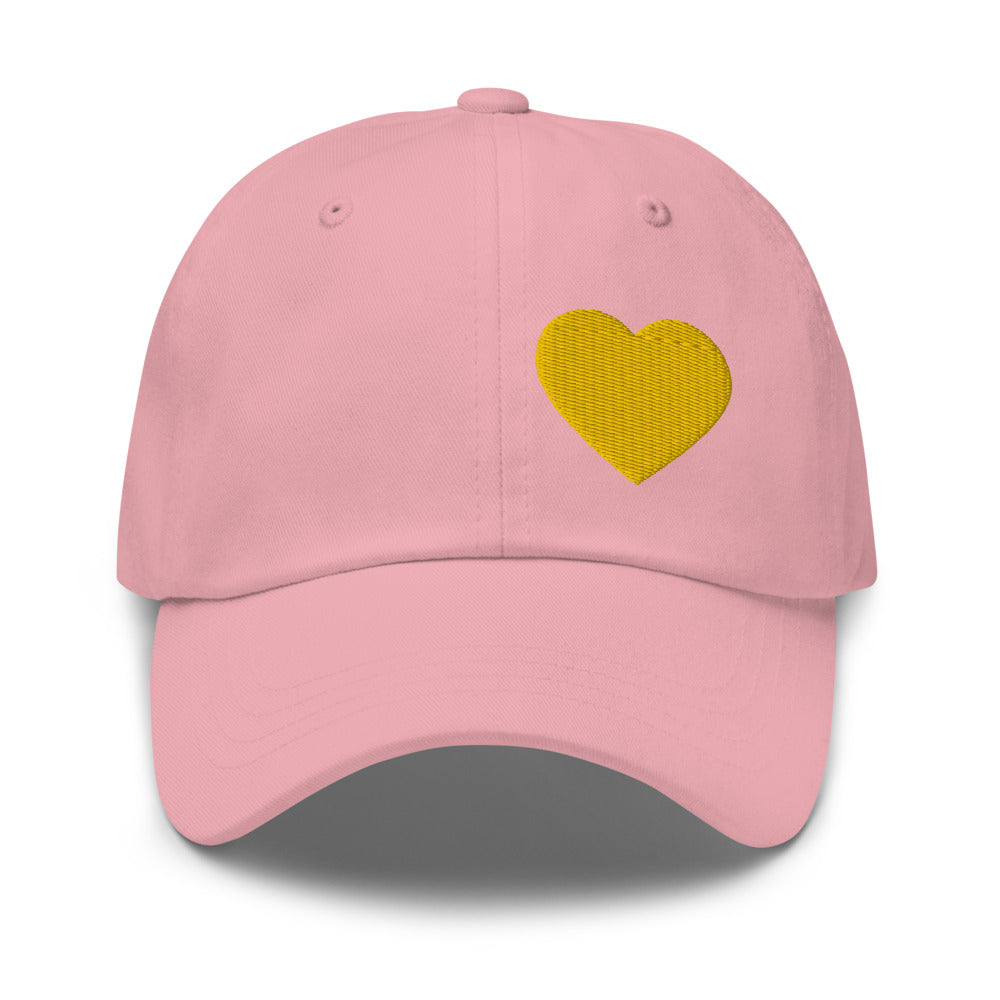 PLT Gold Heart (Left) Baseball Cap