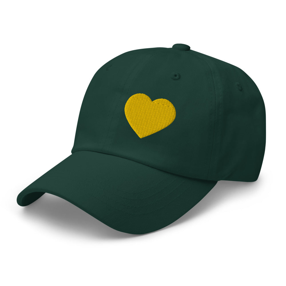 PLT Gold Heart (Left) Baseball Cap