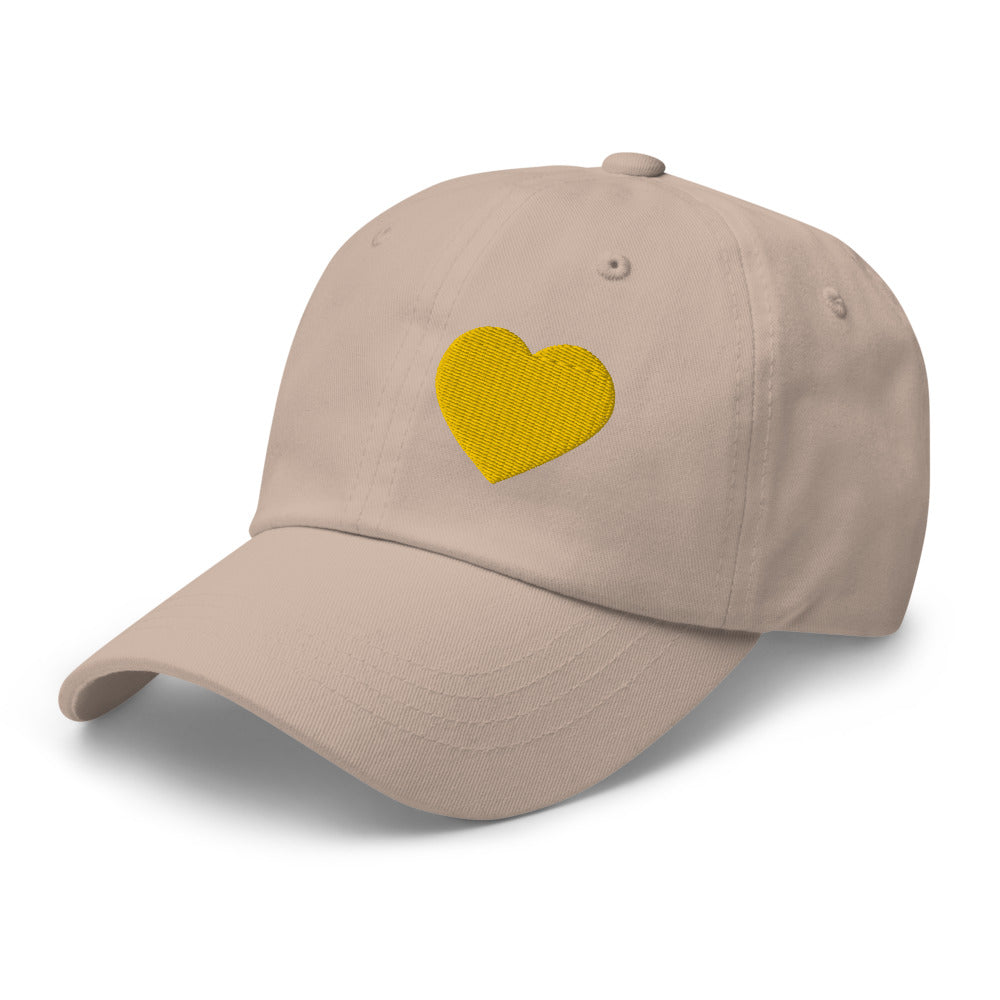 PLT Gold Heart (Left) Baseball Cap