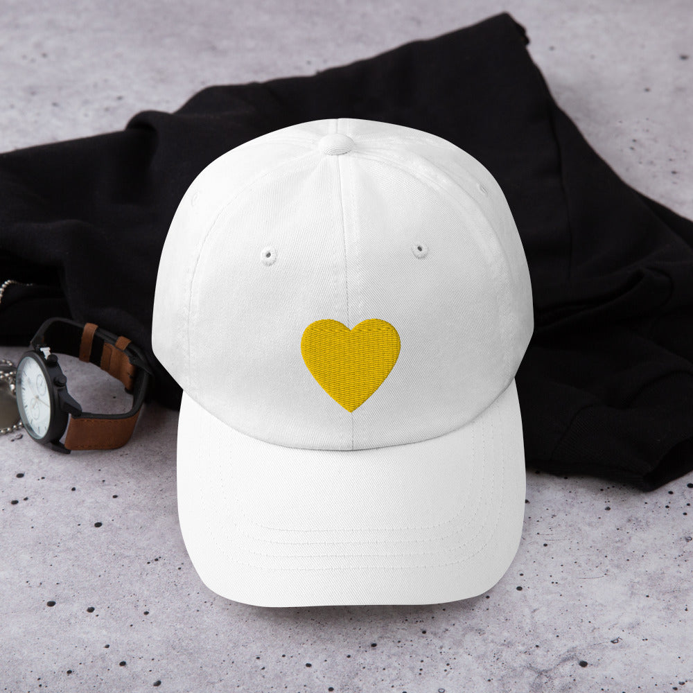 PLT Gold Heart Baseball cap