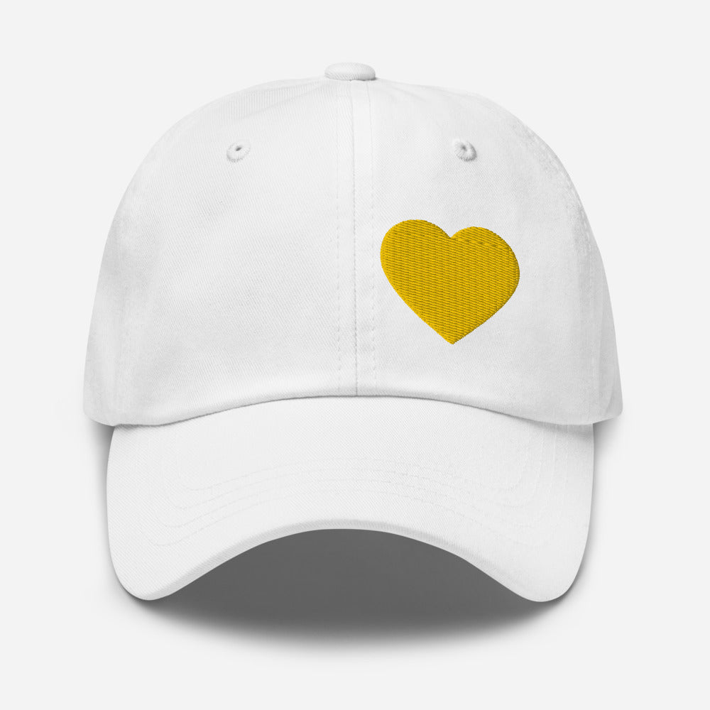 PLT Gold Heart (Left) Baseball Cap