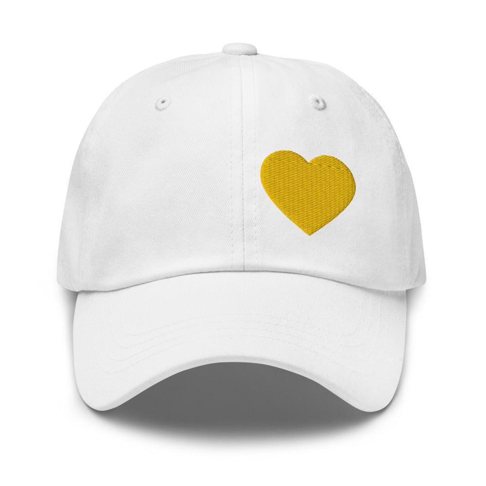 PLT Gold Heart (Left) Baseball Cap