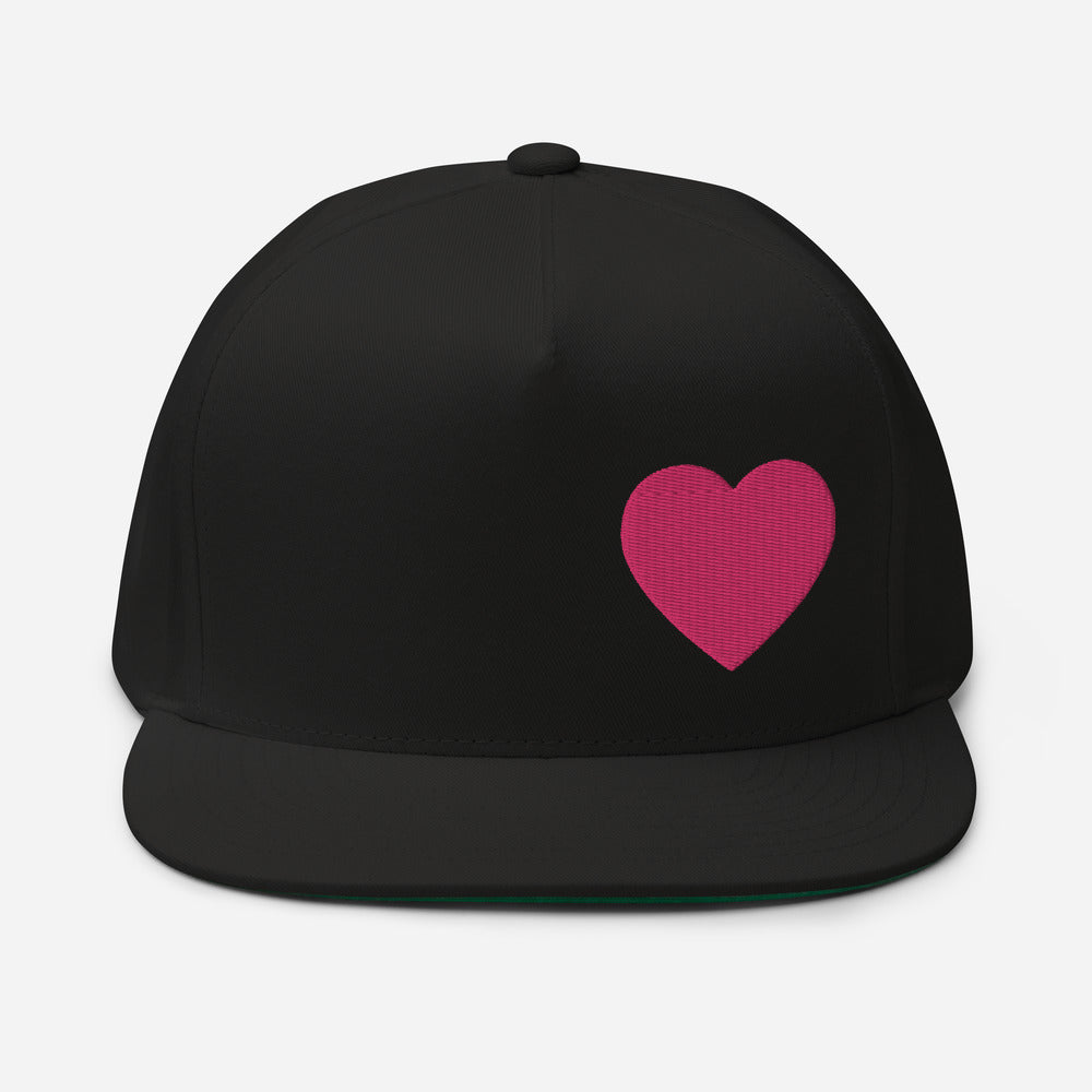 PLT Purple Heart Flat Bill Cap