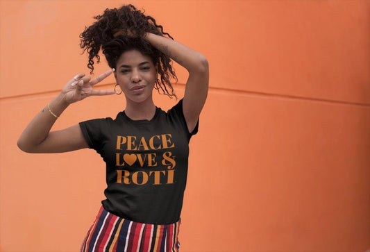 Peace, Love & Roti Short-Sleeve Unisex T-Shirt