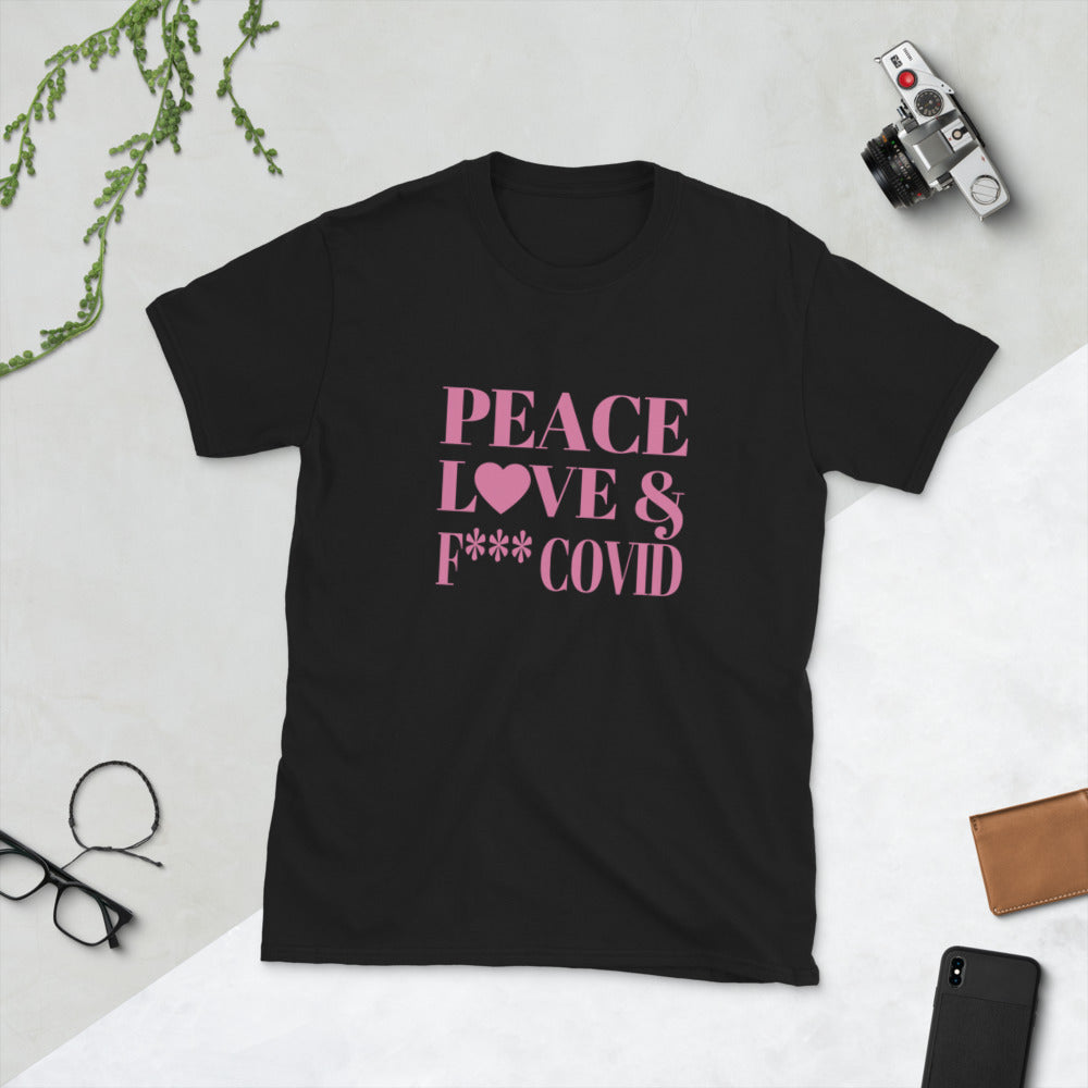 "Pink Covid" Short-Sleeve Unisex T-Shirt
