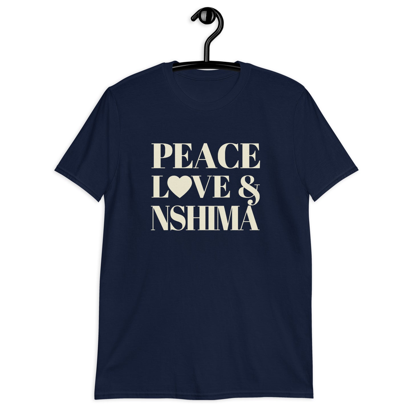 Peace, Love & Nshima Short-Sleeve Unisex T-Shirt