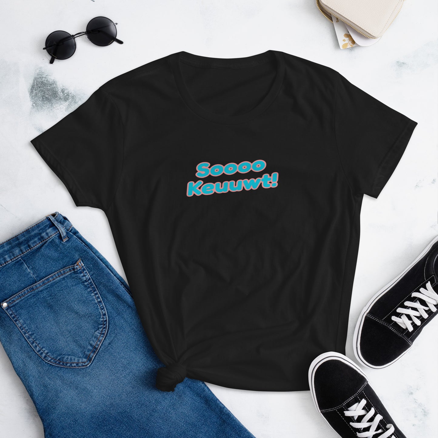 "Soooo Keuuwt!" Women's short sleeve t-shirt