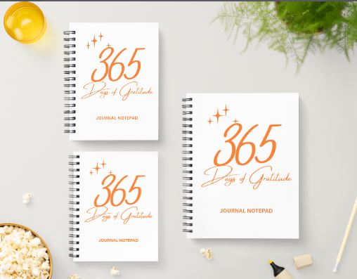 365 Days of Gratitude Journal Notepad
