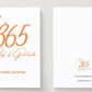 365 Days of Gratitude Journal Notepad