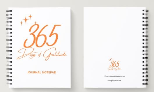 365 Days of Gratitude Journal Notepad