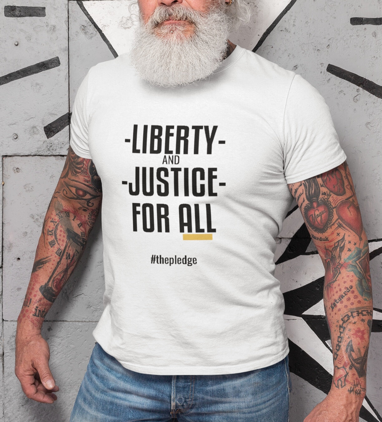 Liberty & Justice For ALL Short-Sleeve Unisex T-Shirt