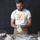 Peace, Love & Doughnuts" Short-Sleeve Unisex T-Shirt