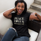 Peace, Love & Pounded Yam Unisex T-Shirt