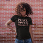 Peace, Love & Prosecco Short-Sleeve Unisex T-Shirt