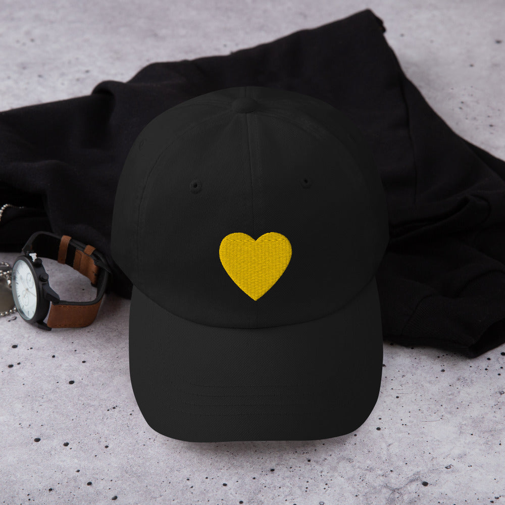 PLT Gold Heart Baseball cap