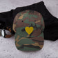 PLT Gold Heart Baseball cap