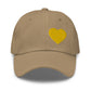 PLT Gold Heart (Left) Baseball Cap