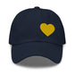 PLT Gold Heart (Left) Baseball Cap