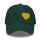 PLT Gold Heart (Left) Baseball Cap