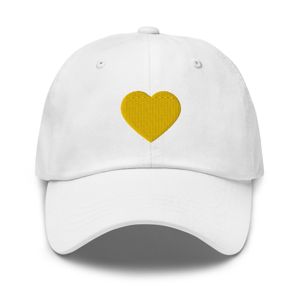 PLT Gold Heart Baseball cap