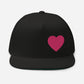 PLT Purple Heart Flat Bill Cap