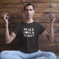 Peace, Love & Hummus"l Short-Sleeve Unisex T-Shirt