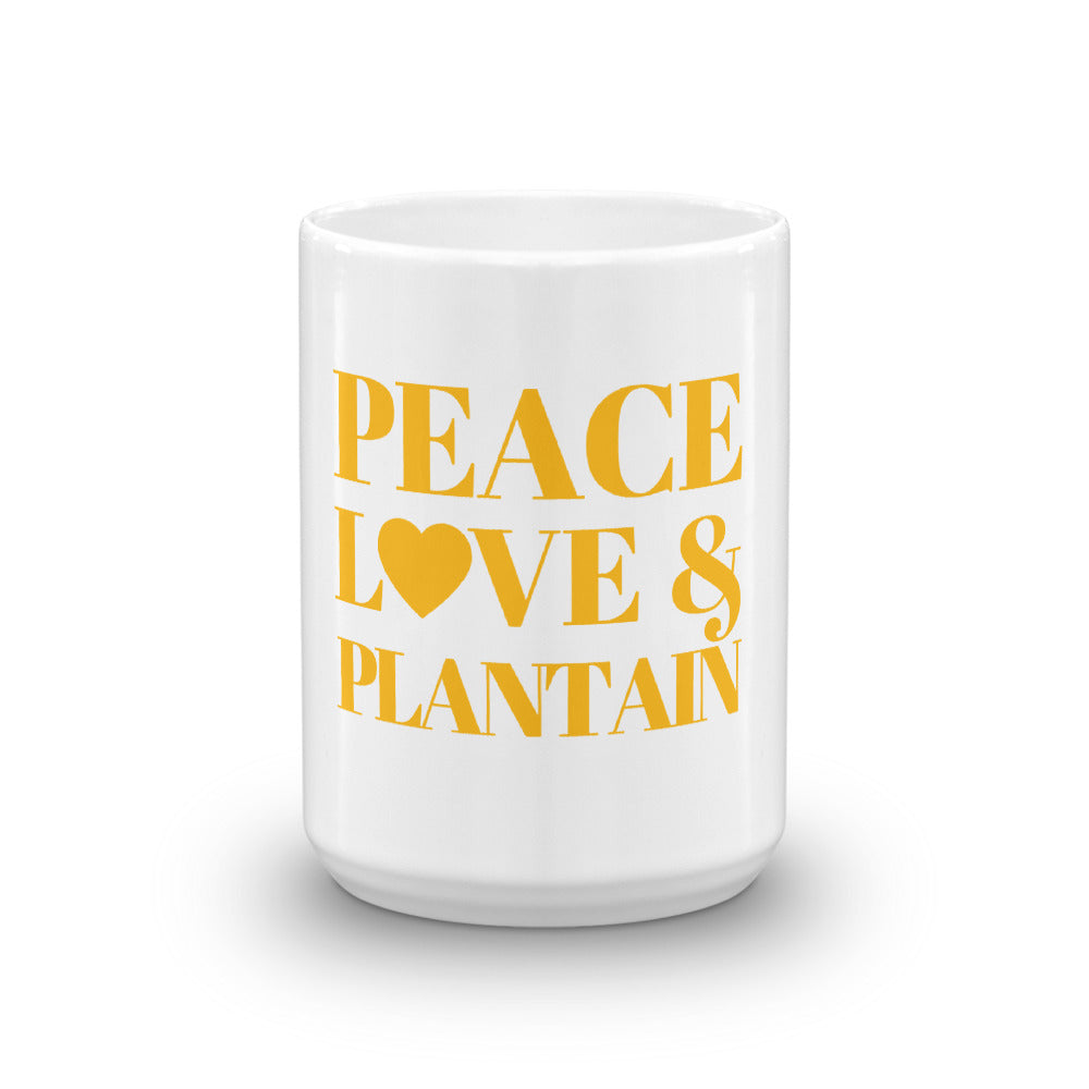 Peace Love & Plantain Mug