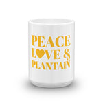 Peace Love & Plantain Mug