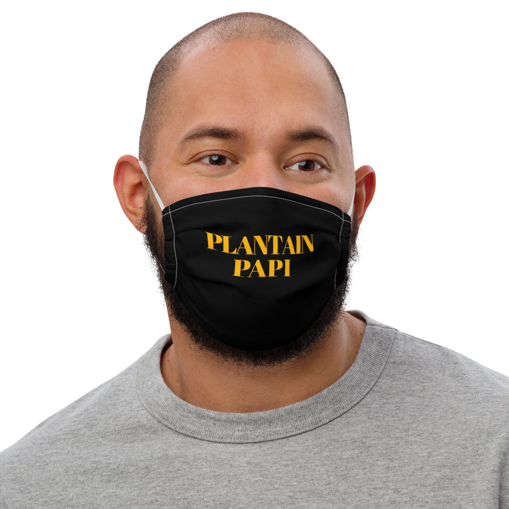 Plantain Papi Premium face mask