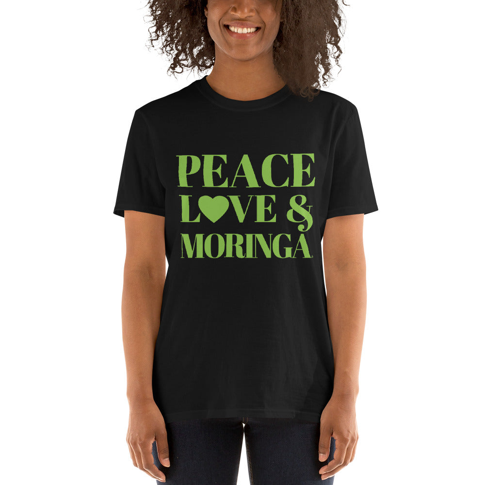 Peace, Love & Moringa Unisex T-Shirt