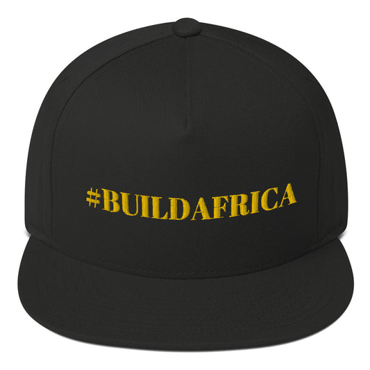 #buildafrica Flat Bill Cap