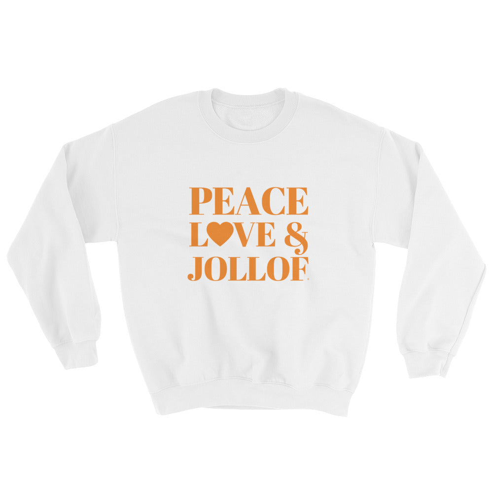 Peace, Love & Jollof Sweatshirt / Jumper