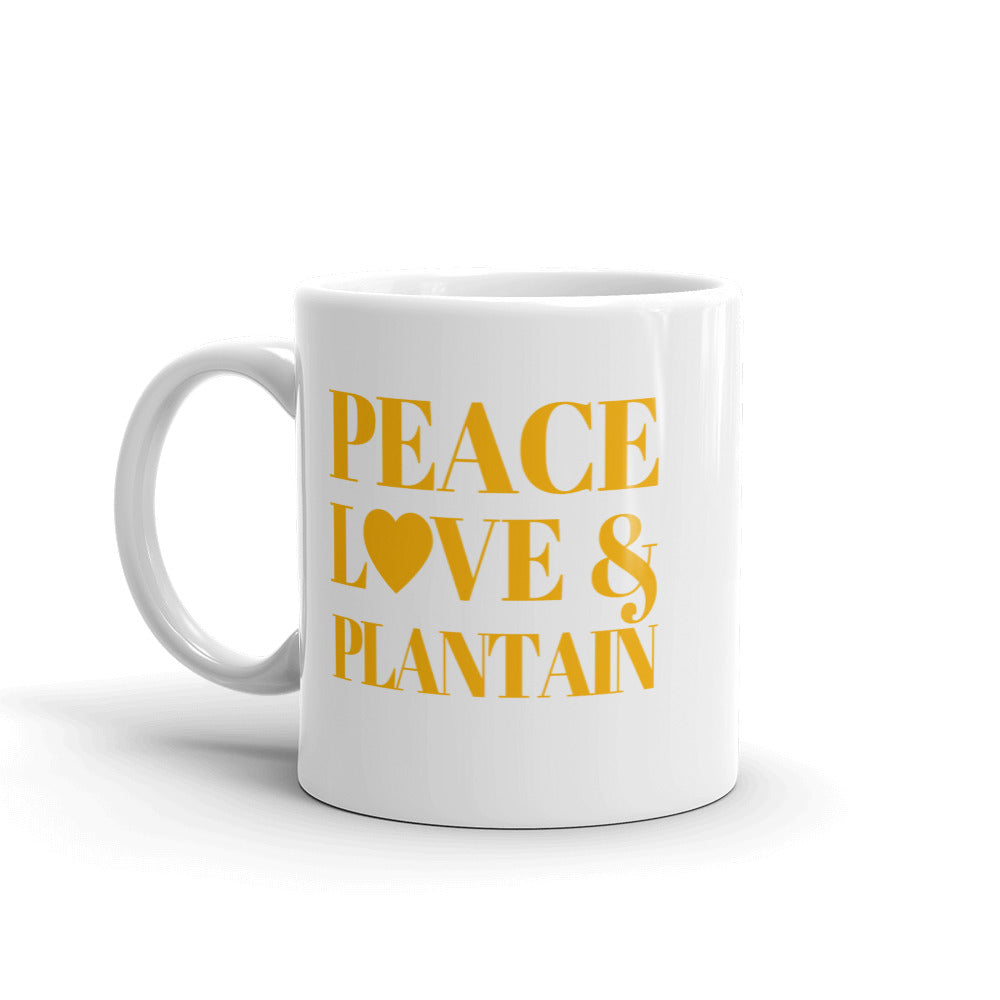 Peace Love & Plantain Mug