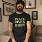 Peace, Love & Burritos Short-Sleeve Unisex T-Shirt