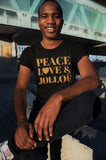 Peace Love & Jollof Short-Sleeve Unisex T-Shirt