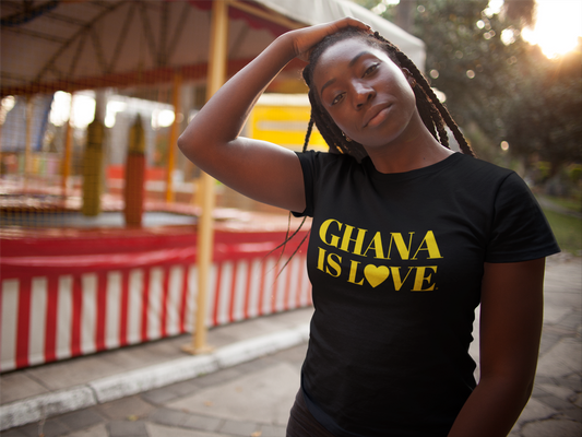 "Ghana Is Love" Short-Sleeve Unisex T-Shirt