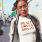 Peace, Love & Biryani Short-Sleeve Unisex T-Shirt