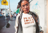 Peace, Love & Biryani Short-Sleeve Unisex T-Shirt