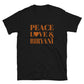 Peace, Love & Biryani Short-Sleeve Unisex T-Shirt