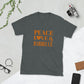 Peace, Love and Barbecue Short-Sleeve Unisex T-Shirt