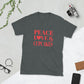 Peace, Love & Cupcakes Short-Sleeve Unisex T-Shirt