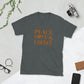 Peace, Love & Coffee Short-Sleeve Unisex T-Shirt