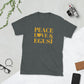 Peace, Love & Egusi Short-Sleeve Unisex T-Shirt