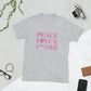 Pink Covid Short-Sleeve Unisex T-Shirt